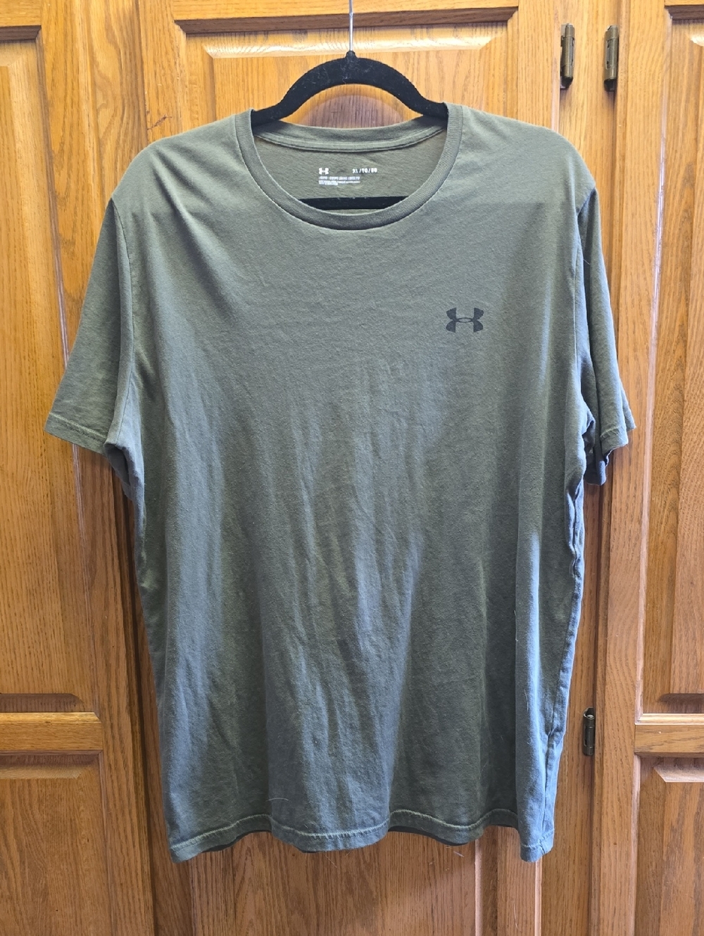 Under Armour Olive Green Short Sleeve Crew Tee